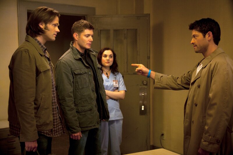 Three Men and a Woman — Brown, Tense