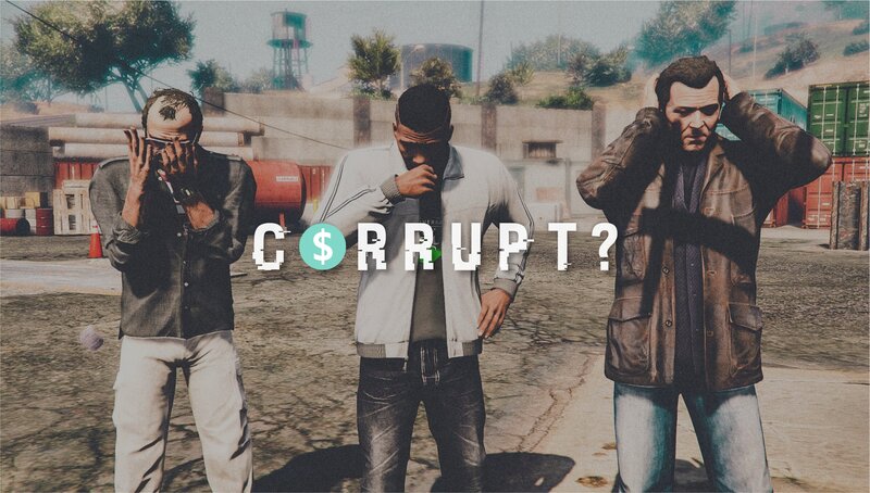 Three Men Covering Faces