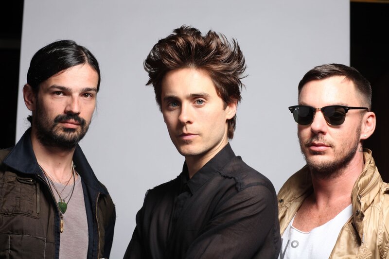 three men in a band photo