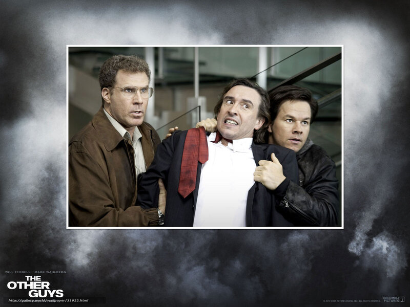 Three Men in a Confrontation — Black