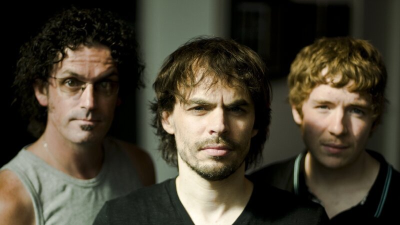 Three Men in a Group — Black, Serious