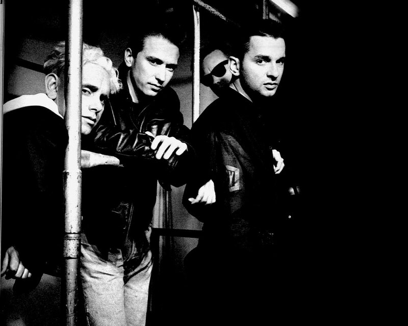 Three Men in a Subway Car