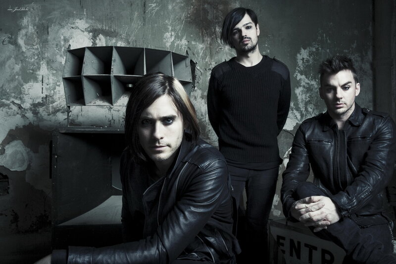 Three Men in Black Clothing — Dark