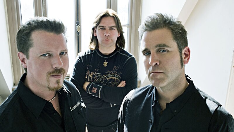 Three Men in Black Shirts — Serious, Afternoon