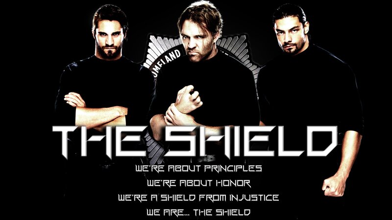 Three Men in Black Shirts — Serious