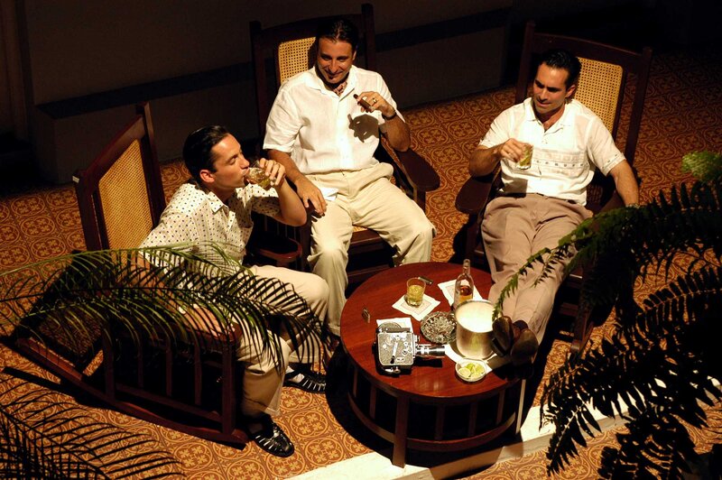 Three Men in Chairs