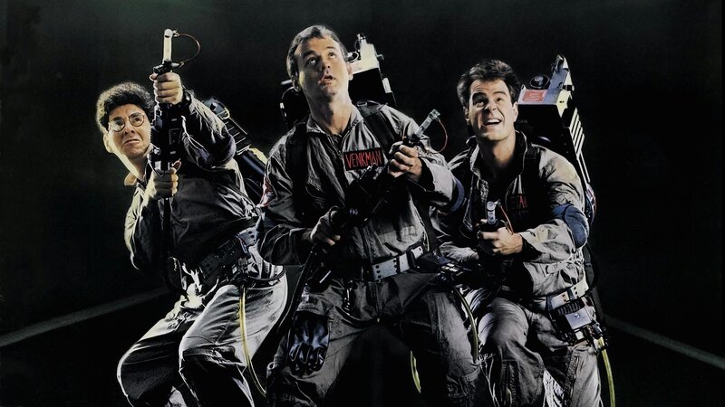 Three Men in Ghostbuster Gear