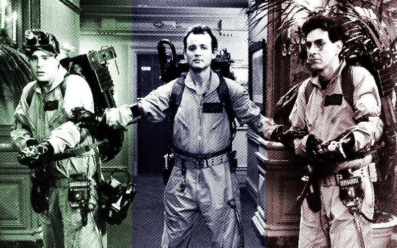 Three Men in Ghostbuster Suits