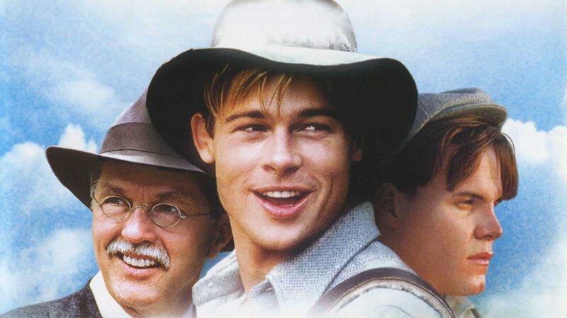 Three Men in Hats — Blue