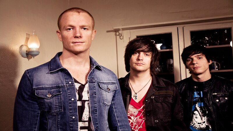 Three Men in Jackets — Blue