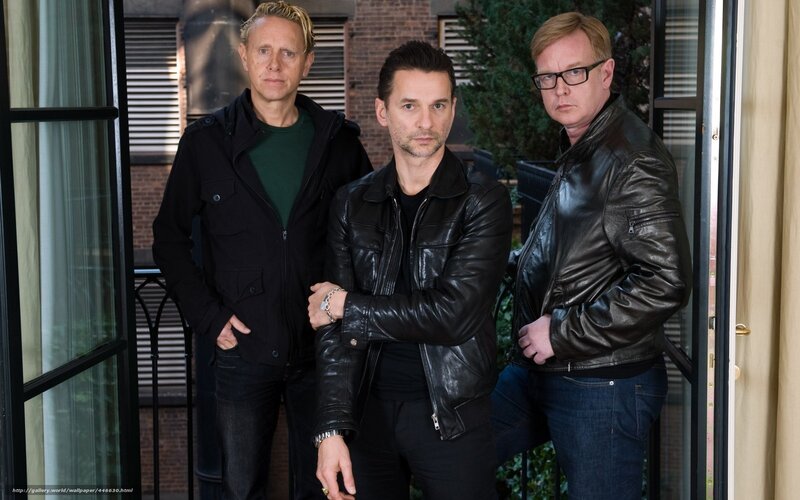 Three Men in Leather Jackets — Black, Serious, Afternoon, Photograph
