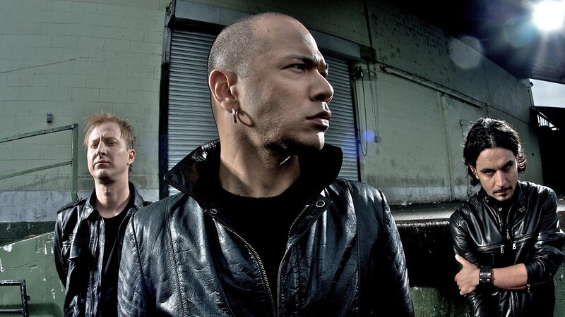 Three Men in Leather Jackets — Black, Serious, Photograph, Leather Jackets