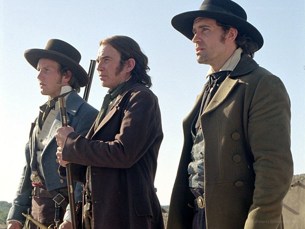 three men in period attire