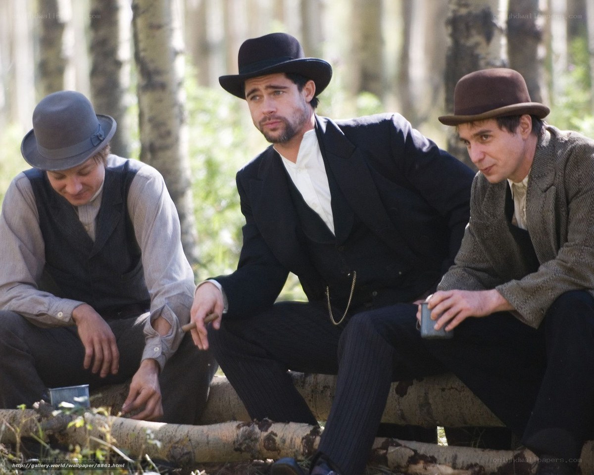 Three men in period clothing
