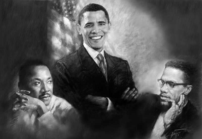 Three Men in Portrait