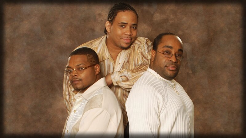 Three Men in Studio — Brown