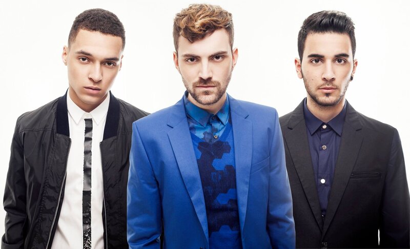 three men in stylish suits