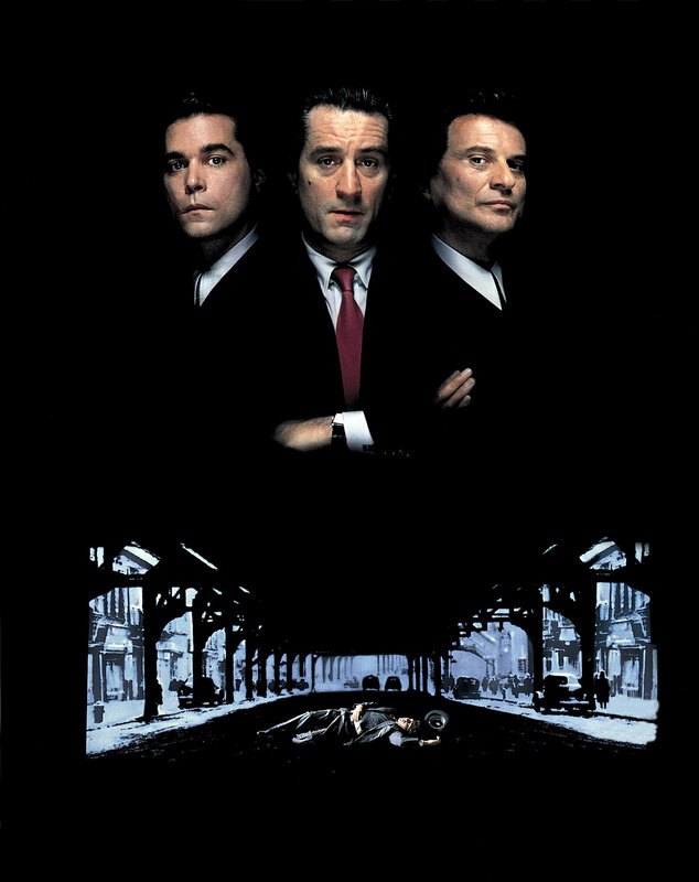 Three Men in Suits — Black, Dramatic, Night, Photograph