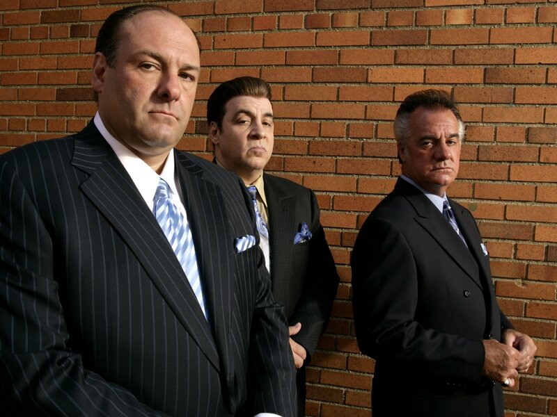 Three Men in Suits — Black, Serious, Afternoon