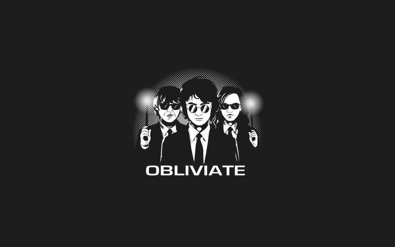Three Men in Suits — Black, Serious, Illustration, Sunglasses
