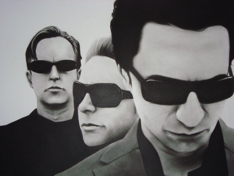 three men in sunglasses