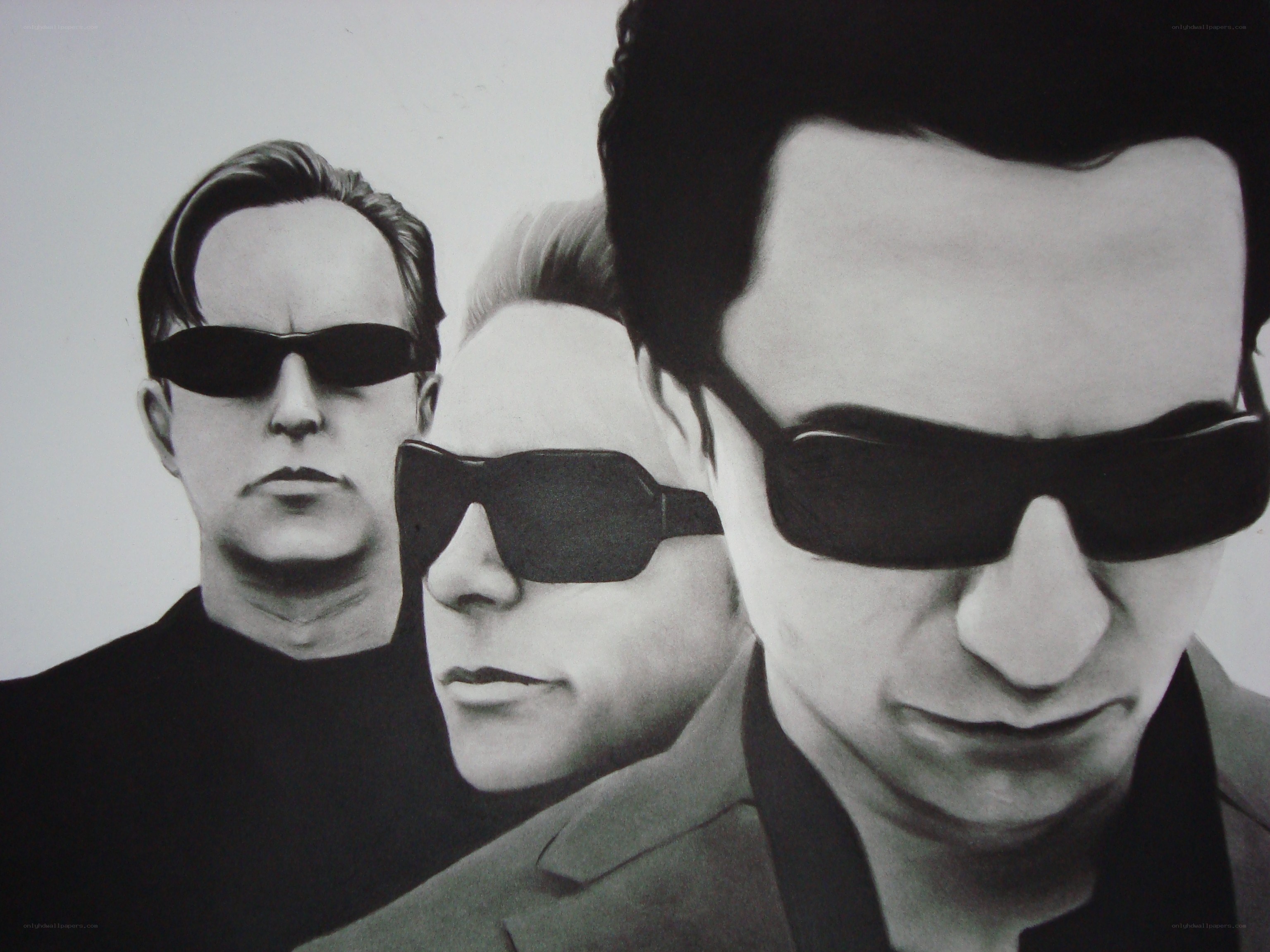three men in sunglasses