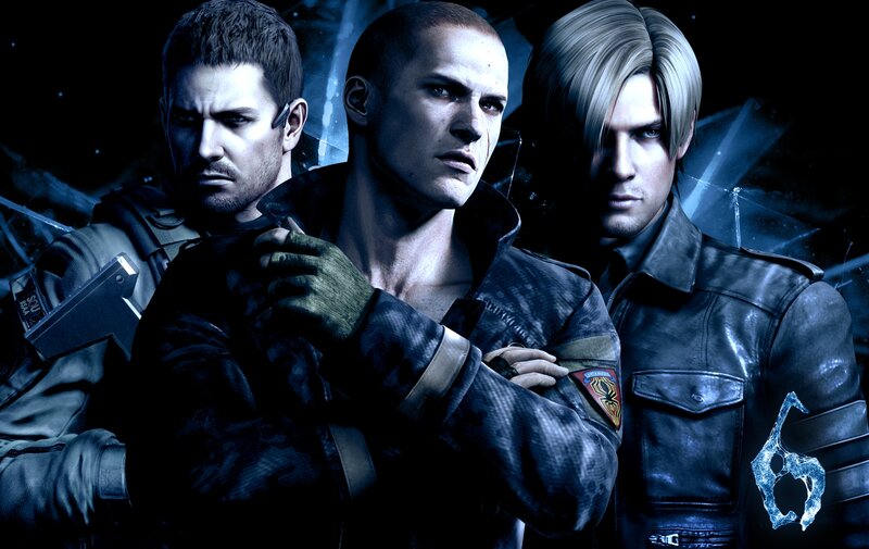 Three Men in Tactical Gear — Blue