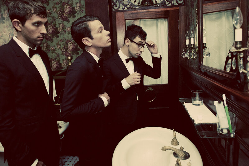 Three Men in Tuxedos — Black