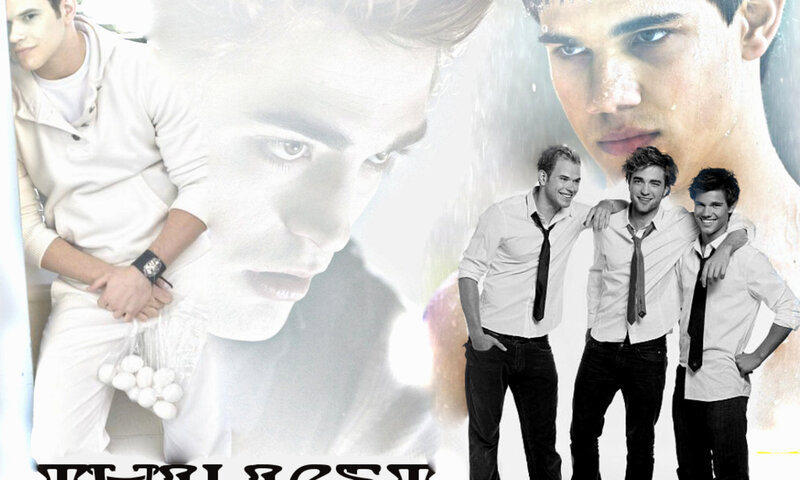 Three Men in White Shirts — Dramatic