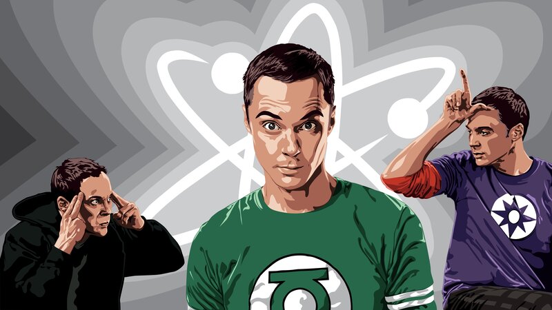 Three Men Making Gestures — Green