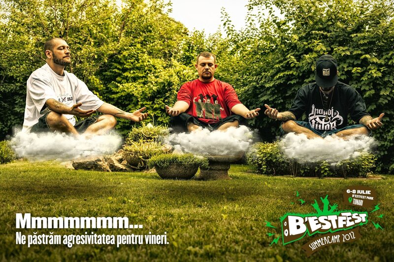 Three Men Meditating