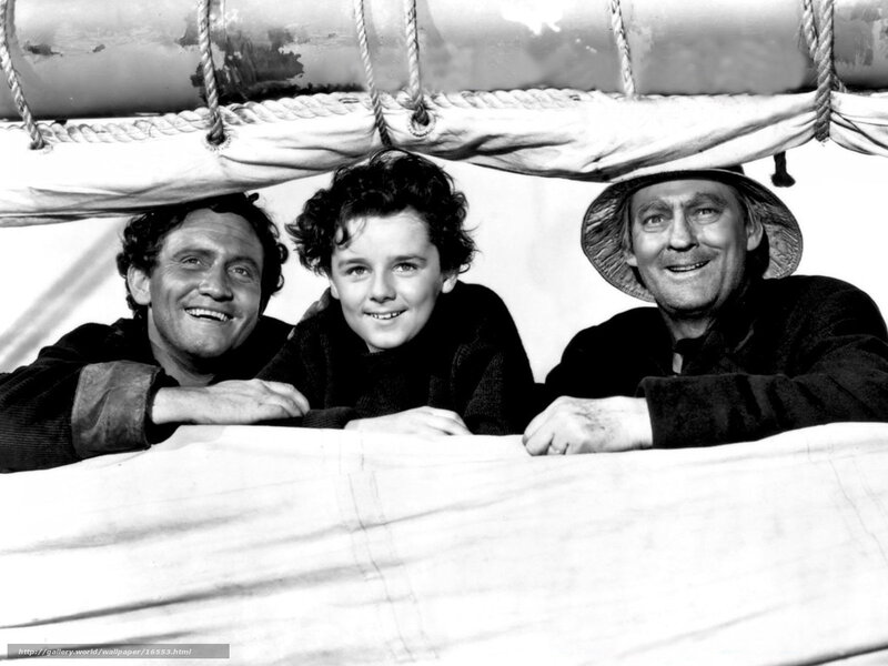 Three men on a boat