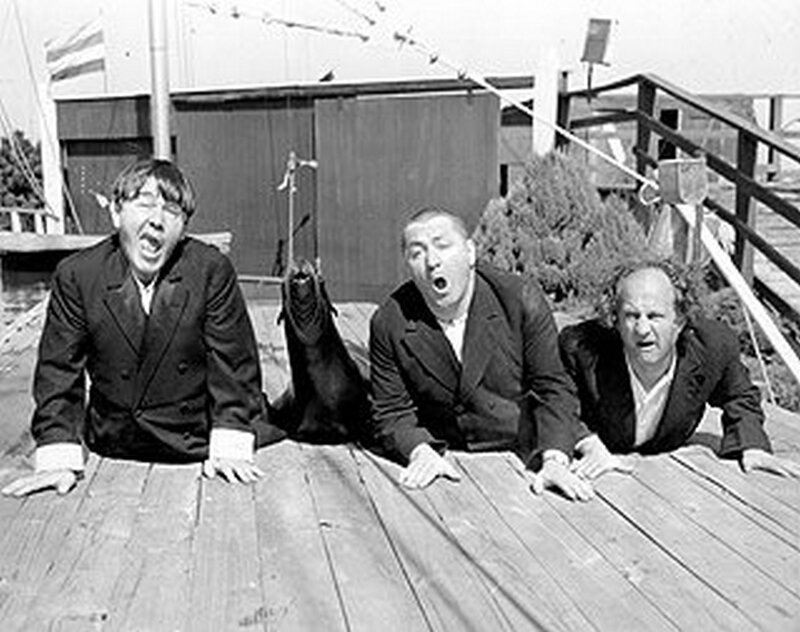 Three Men on Deck