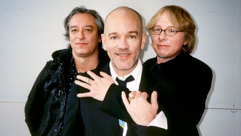 Three Men Posing Together — Black, Neutral