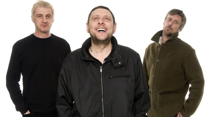 Three Men Standing — Black, Neutral, Photograph, Jackets