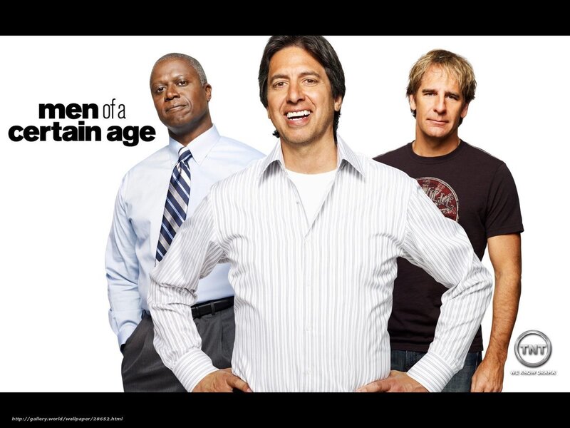 Three Men Standing — White