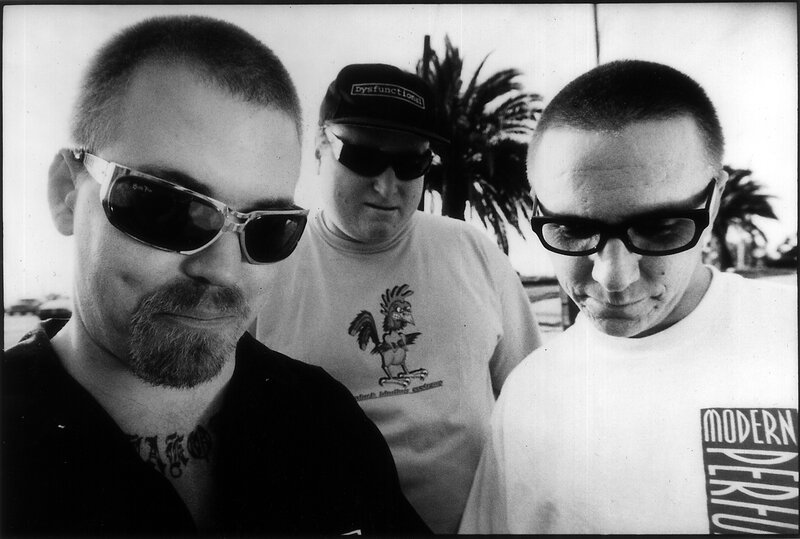 Three Men Wearing Sunglasses — Black, Neutral