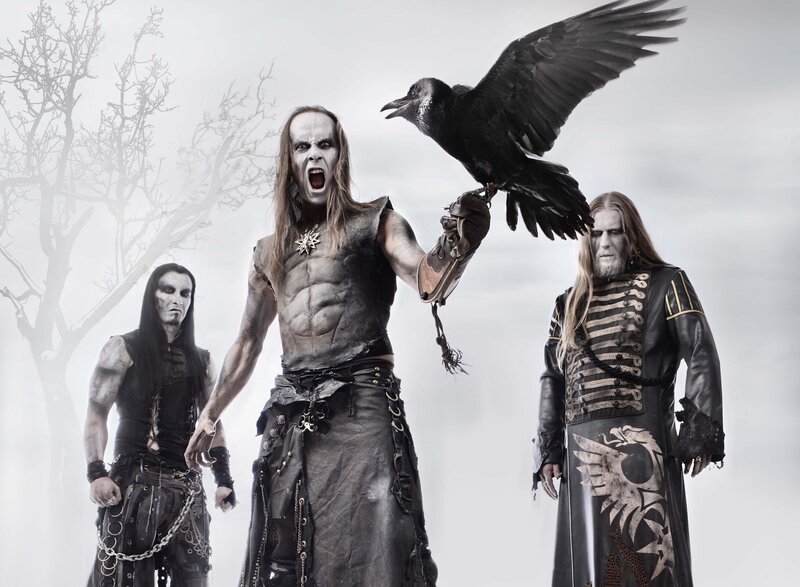 Three Men with a Crow