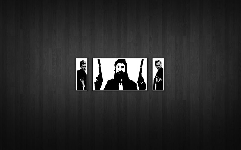 three men with guns