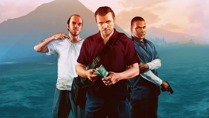 Three Men with Money