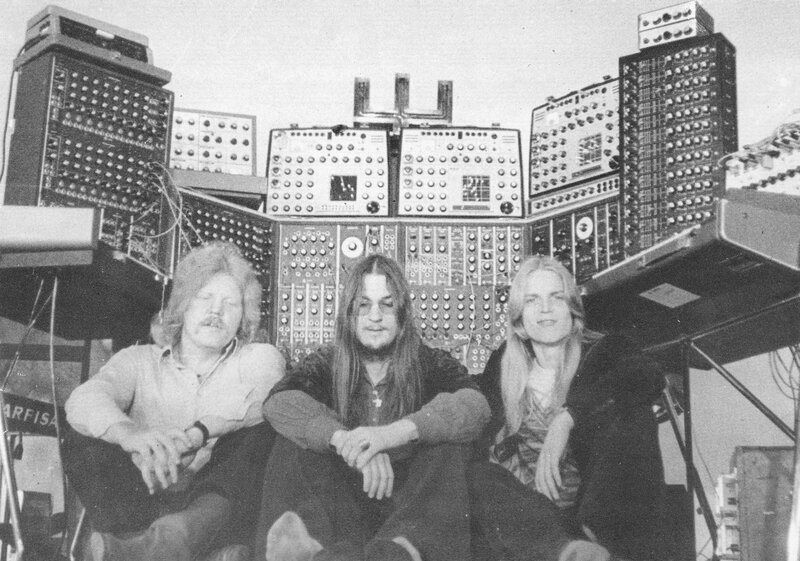 Three Men with Synthesizers