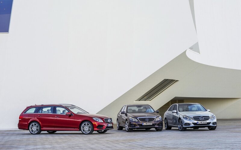Three Mercedes-Benz Cars