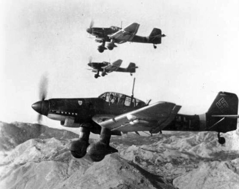 Three Military Aircraft — Black