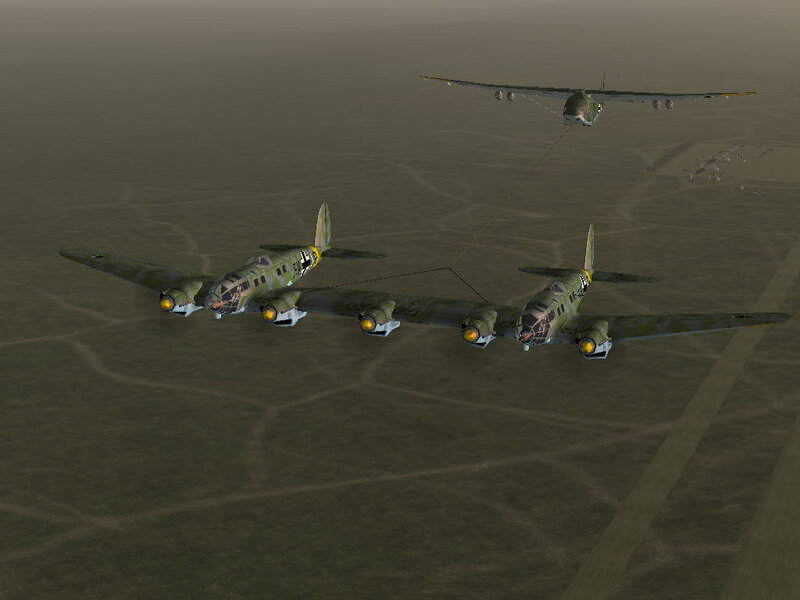 Three Military Aircraft — Green