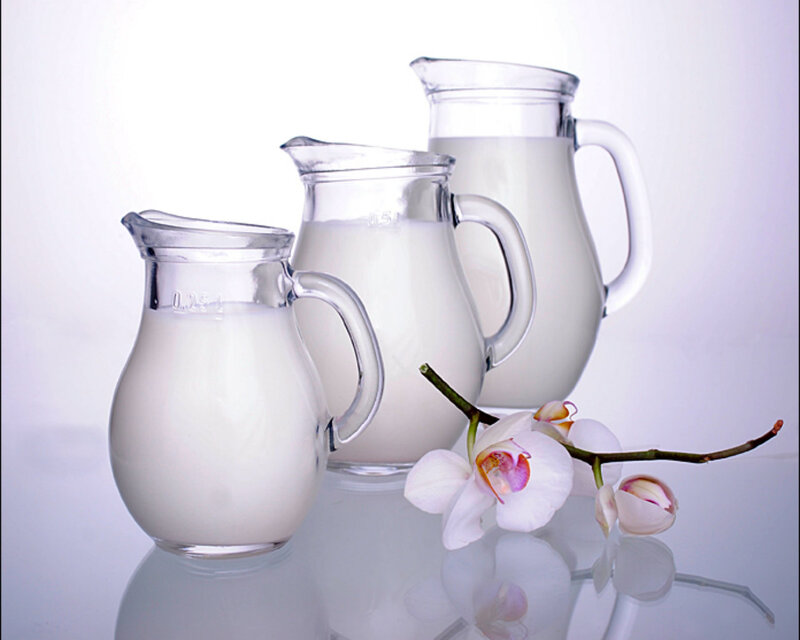 Three Milk Pitchers