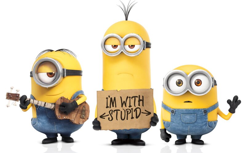 Three Minions Characters