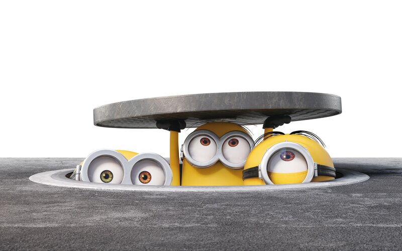 Three Minions in Sewer