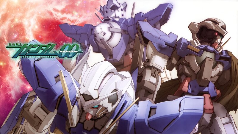 Three Mobile Suits