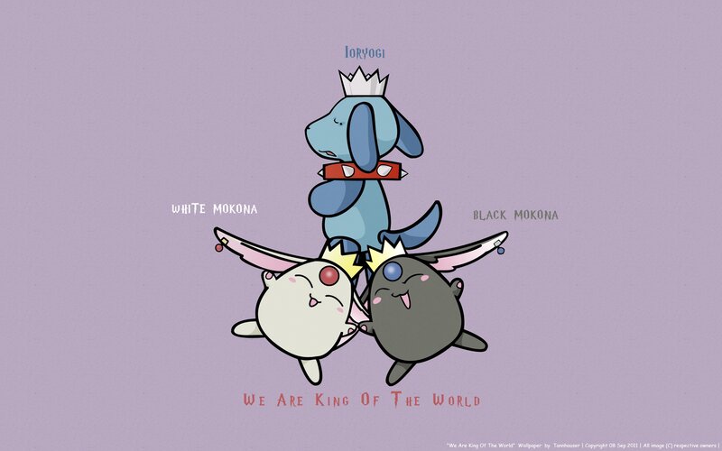 Three Mokona Characters