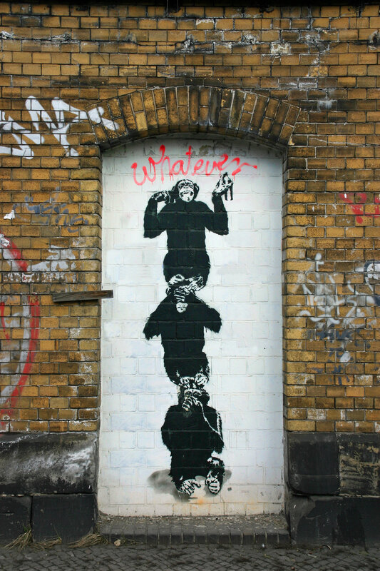 Three Monkeys Stacked